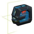 Laser lignes 3,7 V GLL 20-22 G Professional (sans batterie ni chargeur) + 4 piles 1,5 V LR6 AA + poche + platine BOSCH 0601065600 photo du produit Secondaire 2 S