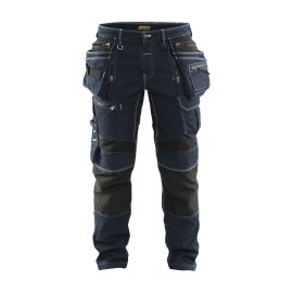 Pantalon X1900 Artisan stretch 2D marine/noir T44 - BLÅKLÄDER - 199011418999C50 pas cher Principale M