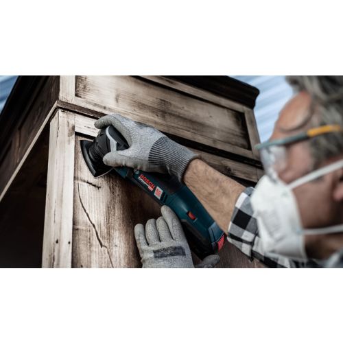 5 feuilles abrasives Expert C470 D 90 x 93 mm G 40 pour ponceuses Delta BOSCH 2608900823 photo du produit Secondaire 6 L