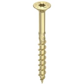 Vis t&ecirc;te frais&eacute;e torx HECOFIX Heco filetage partiel zingu&eacute; jaune - 61113 pas cher Principale M