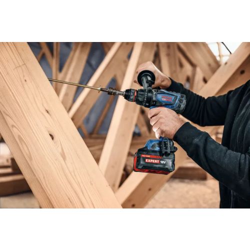 Perceuses-visseuses &agrave; percussion EXSB18V-150 + 2 batteries 8 Ah + 1 batterie 5,5 Ah + chargeur GAL + L-BOXX BOSCH EXPERT 06019R3202 photo du produit Secondaire 6 L