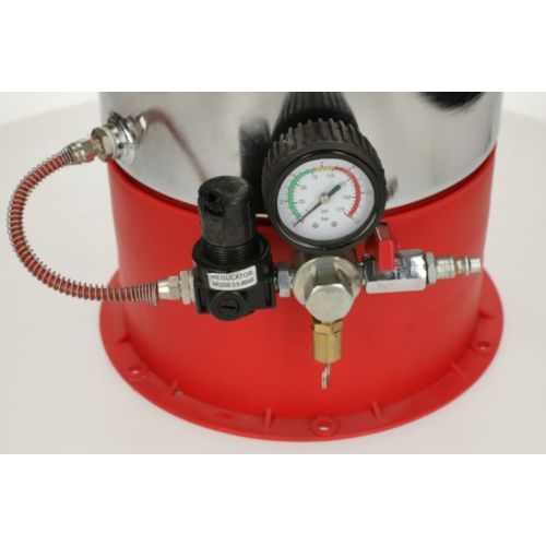 Purgeur de freins pneumatique KS-6 L - 10 bars + 6 adaptateurs KS TOOLS 160.0008 photo du produit Secondaire 1 L