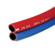 Tuyau de gaz en caoutchouc jumelé diamètre 6,3 x 12 mm pour oxygène / acetylène, longueur 25 m, 10 bars GCE CHARLEDAVE W000010077 photo du produit