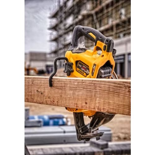 Scie circulaire construction 54 V XR FLEXVOLT BRUSHLESS 190 mm + 2 batteries + chargeur DEWALT DCS577T2-QW photo du produit Secondaire 14 L