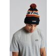 Bonnet à Pompon 24 noir - orange - gris STIHL 0421-600-0200 photo du produit Secondaire 2 S
