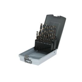 Coffret de 19 forets métaux taillés meulés 135° - Hanger photo du produit Principale M