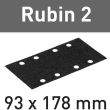 Abrasifs RUBIN 2 STF 93x178/8 P40 RU2/50 - FESTOOL - 499185 pas cher