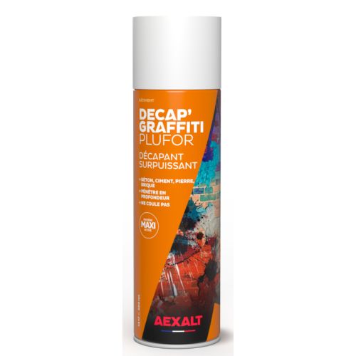 Décap'graffiti Plufor surpuissant aérosol de 650 ml AEXALT 1417 photo du produit Principale L