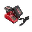 Chargeur de voiture 12 V-14, 4 V, 18 V M12-18 AC MILWAUKEE 4932459205 photo du produit Secondaire 2 S