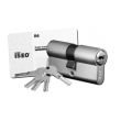 Demi-cylindre IS R6 10x30mm nickelé s'entrouvrant - ISEO - 880930109.8502 pas cher