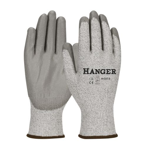 Gants de travail H-Cut T 08 enduit polyuréthane en 3 paires HANGER 300045 photo du produit Principale L
