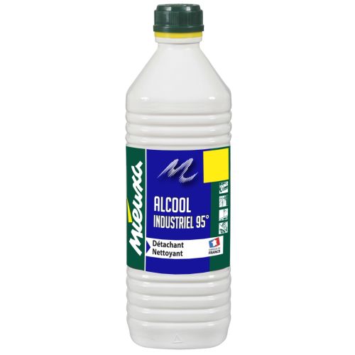 Alcool industriel 95° bouteille de 1L - MIEUXA - 103052 pas cher Principale L