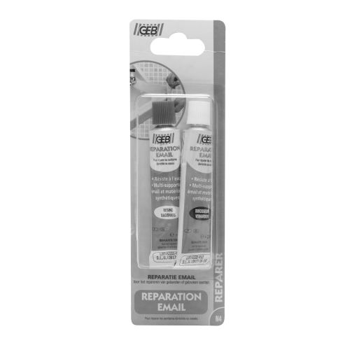 Pâte réparation émail tube blanc 20g - GEB - 106960 pas cher
