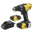 Perceuse-visseuse 18 V EnergyDrill18V20 + 2 batteries 2 Ah + chargeur + coffret PEUGEOT OUTILLAGE 250312 photo du produit