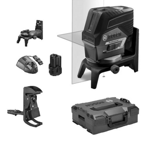 Laser point et ligne 12V GCL 2-50 C Rouge en coffret L-BOXX - BOSCH - 0601066G03 pas cher Secondaire 2 L