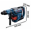 Perforateur 18 V SDS-Max Biturbo GBH 18V-45 C (sans batterie ni chargeur) + coffret standard BOSCH 0611913000 photo du produit Secondaire 2 S