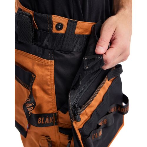 Pantalon artisan stretch STRIKER rouille/noir T38L - BL&Aring;KL&Auml;DER - 197011494099C144 pas cher Secondaire 6 L