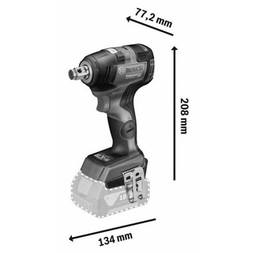 Boulonneuse à choc 18V GDS 18V-200 C Professional (sans batterie ni chargeur) + coffret L-BOXX - BOSCH - 06019G4301 pas cher Secondaire 3 L