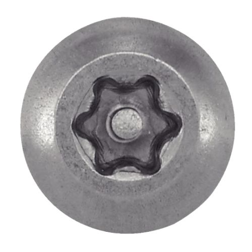 Vis à tôle tête bombée 6 lobes inviolable avec téton central A2 ISO 7380 4,8X32 - ACTON - 628104,8X32 pas cher Secondaire 2 L