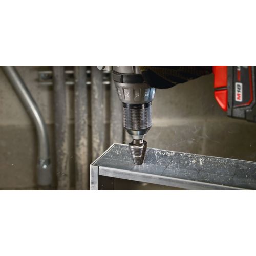 Foret étagé de 6 à 35 mm avec pas de 2 mm et 3 mm MILWAUKEE 48899335 photo du produit Secondaire 2 L