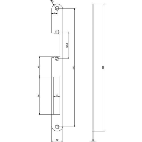 Têtière d'angle pour bois Din gauche photo du produit Secondaire 4 L