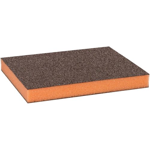 &Eacute;ponge abrasive plate Expert 98x120x13mm medium expert pour pon&ccedil;age en mousse - BOSCH - 2608901171 pas cher Secondaire 1 L