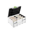 Tenons DOMINO XL en hêtre DS/XL D12/D14 128 BU en coffret Systainer SYS3 M 187 - FESTOOL - 576792 pas cher