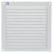 Grille à persienne 436 250x100mm époxy blanc NR RAL 9010 - RENSON - 42501006 pas cher Secondaire 5 S