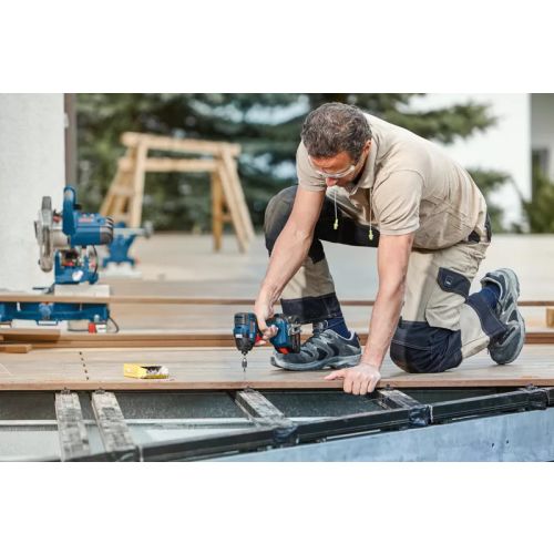 Pack 2 outils 18 V (GDR18V-200 + GSR18V-55 Professional) + 2 batteries 4 Ah + chargeur en coffret L-Case BOSCH 06019J2108 photo du produit Secondaire 7 L