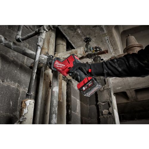 Scie sabre HACKZALL 18 V M18 FHZ-502X une main + 2 batteries 5 Ah + chargeur + coffret HD BOX MILWAUKEE 4933459885 photo du produit Secondaire 6 L