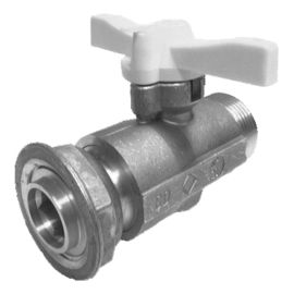 Robinet pour compteur gaz mâle femelle Banides à écrou tournant pas cher Principale M