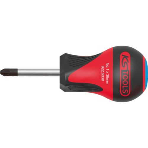Tournevis ULTIMATE Tom Pouce Pozidriv PZ2 38 mm KS TOOLS 922.6039 photo du produit