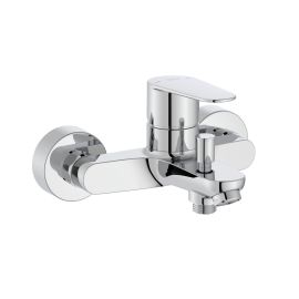 Mitigeur bain-douche VICTORIA PLUS Roca mural chromé - A5A024FC0F photo du produit Principale M