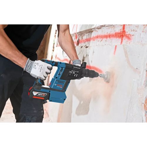 Perforateur SDS-Plus 18 V GBH 18V-26 F Professional + 2 batteries 5 Ah + chargeur rapide + coffret L-BOXX BOSCH 0611910007 photo du produit Secondaire 9 L