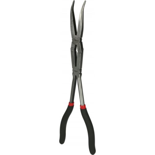 Pince à bec coudée à 45 ° à double articulation 335 mm KS TOOLS 500.7163 photo du produit