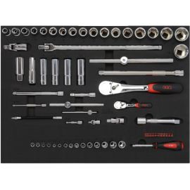 Composition de 135 outils Sam Outillage en module mousse - CPP-135PMZ pas cher Principale M