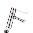Mitigeur thermostatique de lavabo SECURITHERM BIOCLIP avec bec droit DELABIE H9605 photo du produit Secondaire 2 S