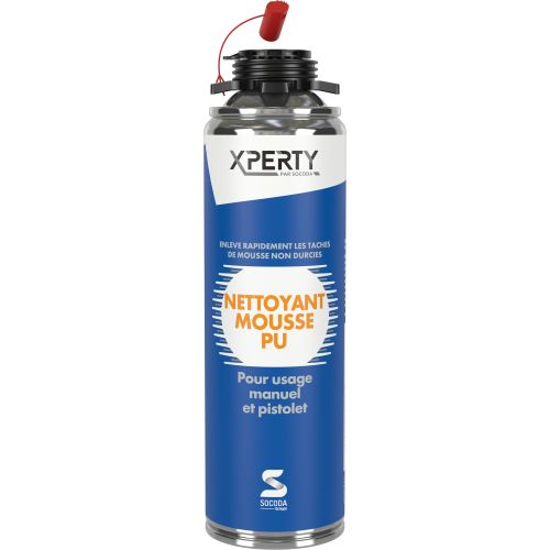 Nettoyant mousse polyur&eacute;thane 500 ml XPERTY 109769 photo du produit Principale L