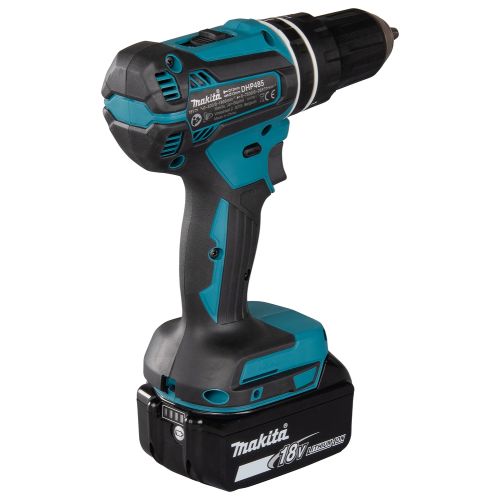 Perceuse-visseuse à percussion 18 V + 2 batteries 3 Ah + chargeur rapide coffret MAKPAC MAKITA DHP485RFJ photo du produit Secondaire 5 L