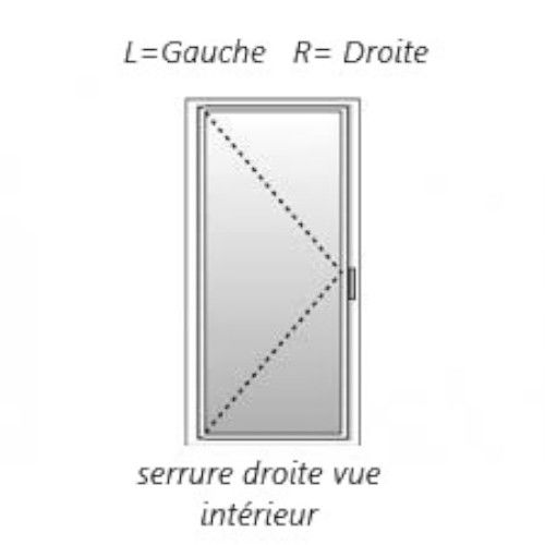 Anti-fausse manœuvre avec butée Zamak axe 13mm droite - FERCO - G-23463-13-R-1 pas cher Secondaire 1 L
