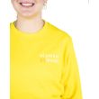 Sweat col rond Maman Sobricolo jaune TS - SWJH030SYS pas cher Secondaire 4 S