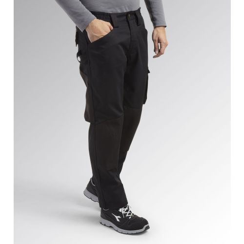 Pantalon de travail avec genouillères ROCK PERFORMANCE noir TS - DIADORA SPA - 702.160303 pas cher Secondaire 4 L