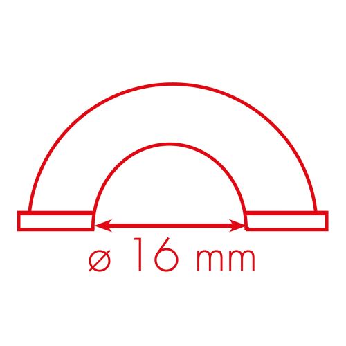 Pince à sertir multicouches pex diamètre 16 mm MEJIX 180573 photo du produit Secondaire 1 L