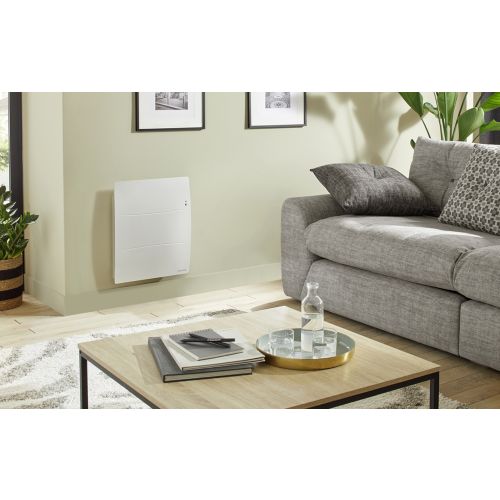 Radiateur chaleur 750 W AGILIA horizontal pilotage intelligent connecté blanc carat ATLANTIC 503121 photo du produit Secondaire 2 L