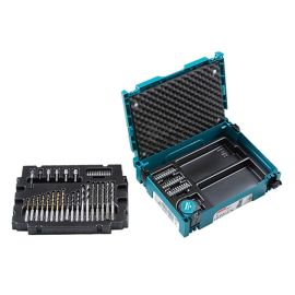 Coffret d'outils vissage/perçage Makita SDS-Plus 65 pièces en coffret MAKPAC - B-69478 photo du produit Principale M