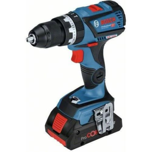 Perceuse-visseuse à percussion 18V GSB 18V-60 C + 2 batteries Procore 4 Ah + chargeur + coffret L-Boxx BOSCH 06019G2109 photo du produit Secondaire 5 L