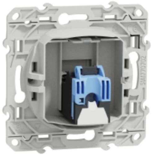 Prise RJ45 Blanc ODACE grade 3 cat. 6 STP à vis SCHNEIDER ELECTRIC S520476 pas cher Secondaire 1 L