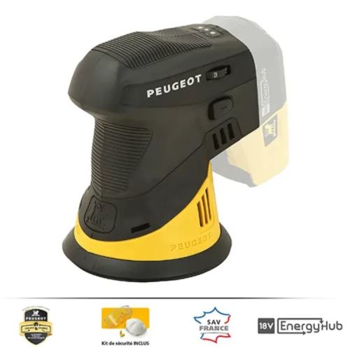 Ponceuse orbitale 18 V EnergySand-18V (sans batterie ni chargeur) PEUGEOT OUTILLAGE 250361 photo du produit Secondaire 2 L
