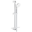 Ensemble de douche 2 jets TEMPESTA 100 avec barre 600mm GROHE 27598001 photo du produit Secondaire 1 S