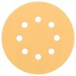 Disque abrasif Best for Wood 125 mm grain 400 pour ponceuse excentrique 5 pièces BOSCH 2608605075 photo du produit